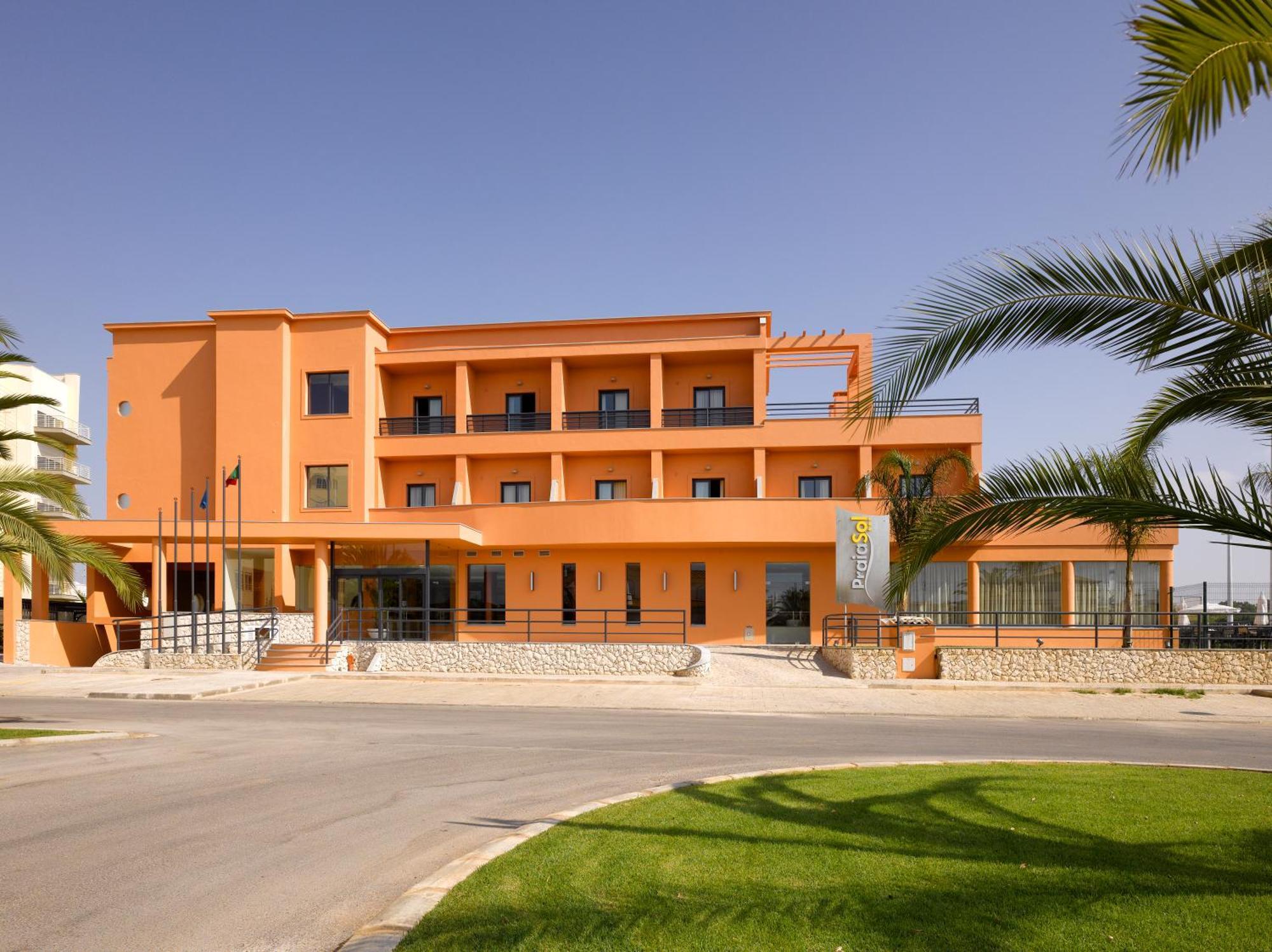 Hotel Praia Sol Quarteira Exterior foto